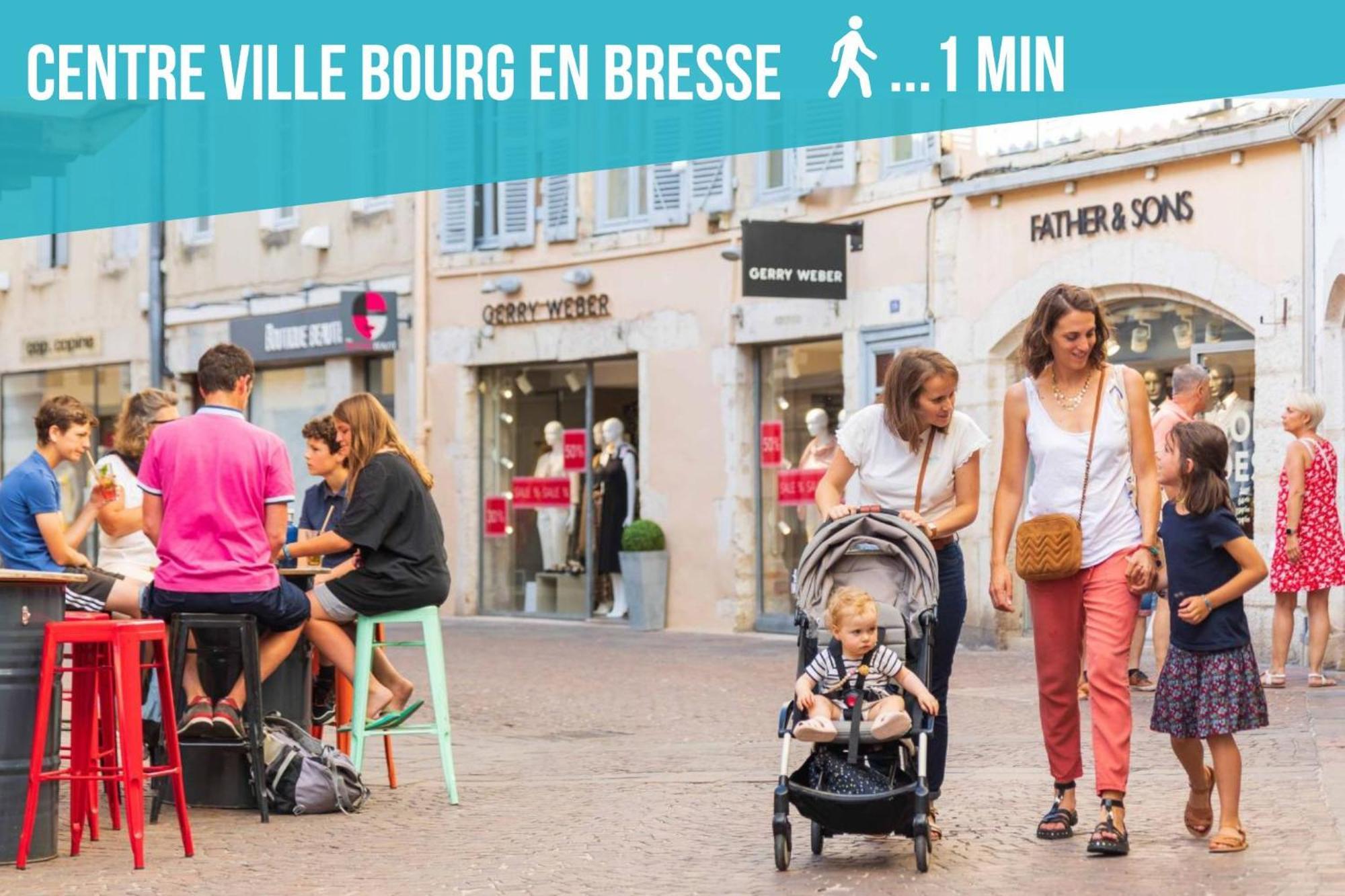 L'Escale - Topdestination-Bourg - Centre Ville - Classe 3 Etoiles Εξωτερικό φωτογραφία